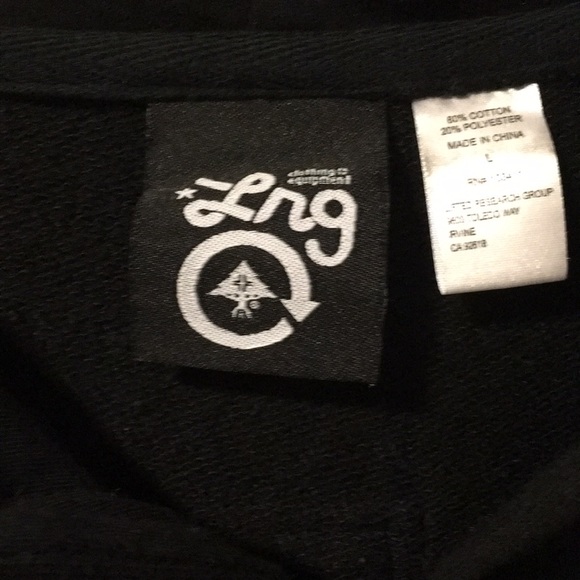 LNG designer sweatshirt, size large